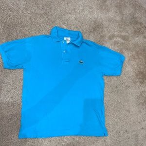 Blue Lacoste Polo